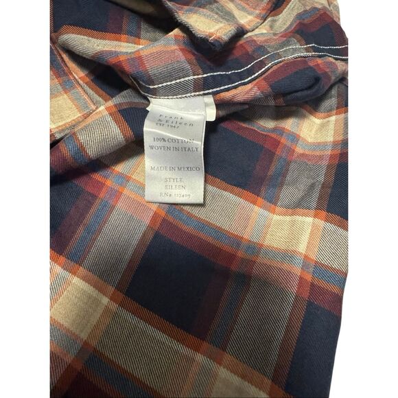 Frank & Eileen size XS Eileen relaxed button up shirt plaid - EUC - Picture 3 of 7